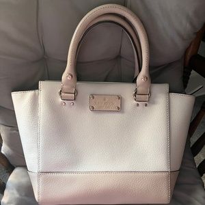 Cream Kate Spade Purse